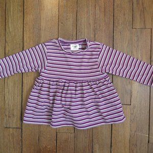 Figge Clothing Ellwood tee in plum stripe  sz 4T made in USA